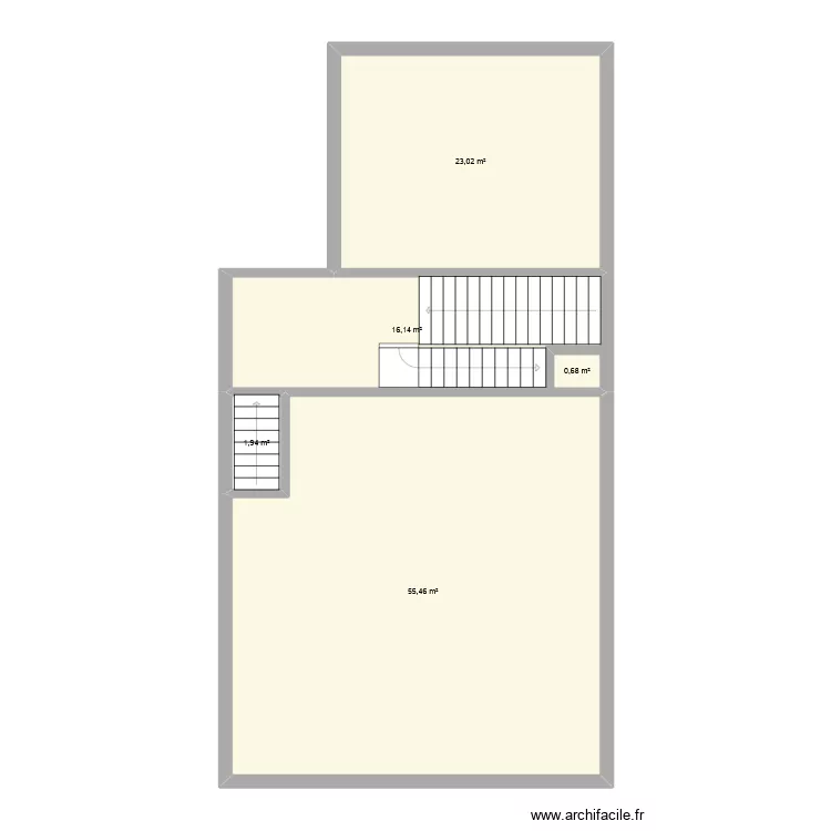 LOGEMENTS SENONES 2EME. Plan de 5 Pièces et 97 m²