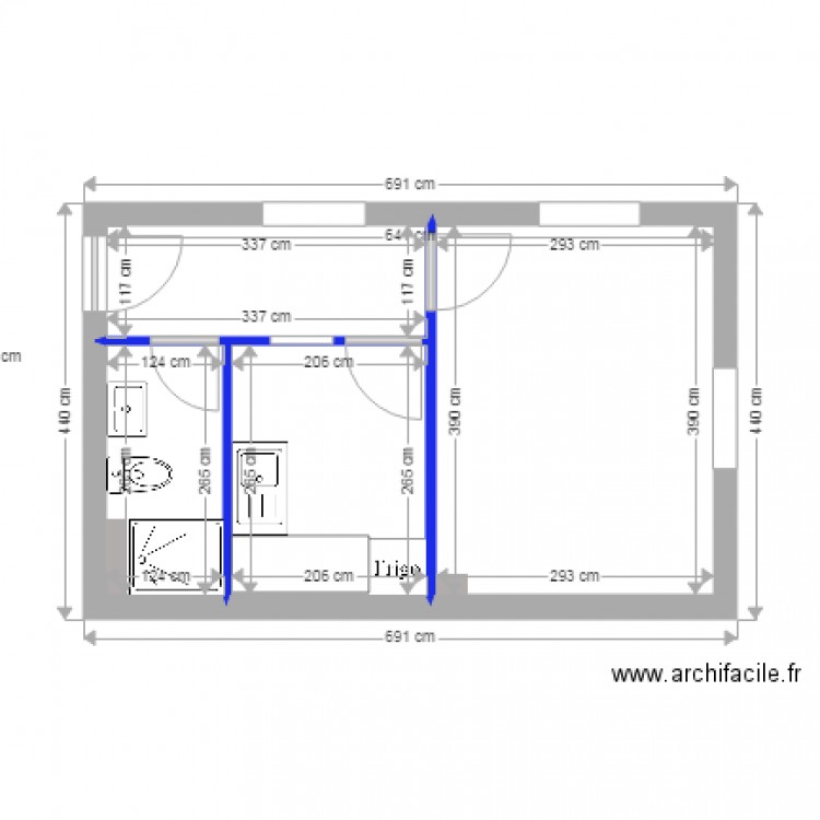 BIGARD NIVEAU 1 . Plan de 0 pièce et 0 m2