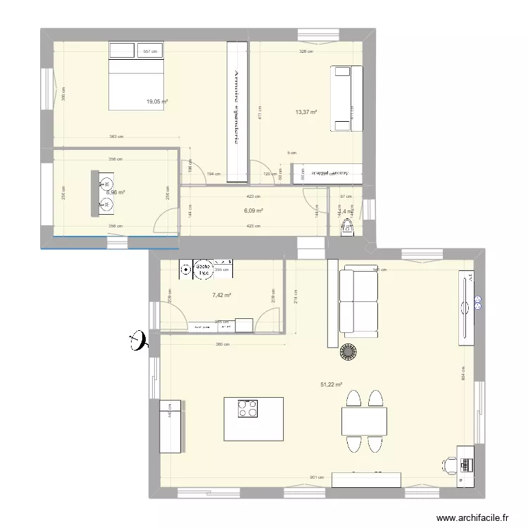 Vacqui&egrave;res 2. Plan de 