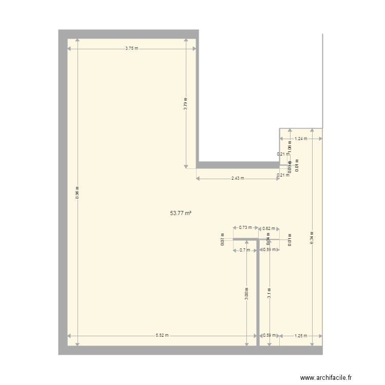 amandine sol. Plan de 0 pièce et 0 m2