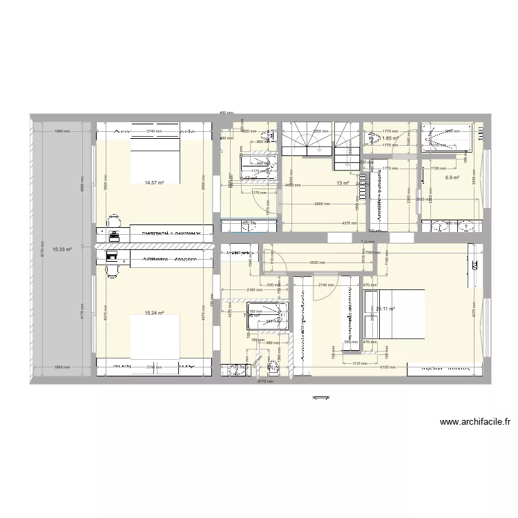 102 Etage 1 version 7. Plan de 
