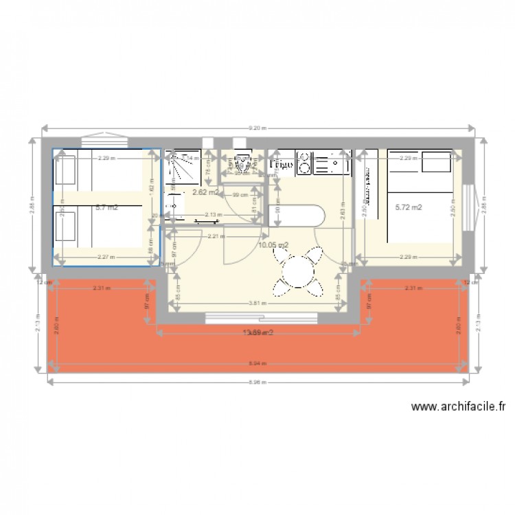 Modèle GreenCottages Savana. Plan de 0 pièce et 0 m2