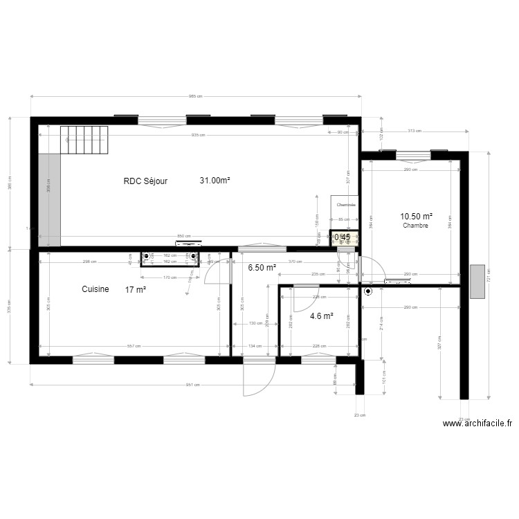 séjour clim 1. Plan de 0 pièce et 0 m2