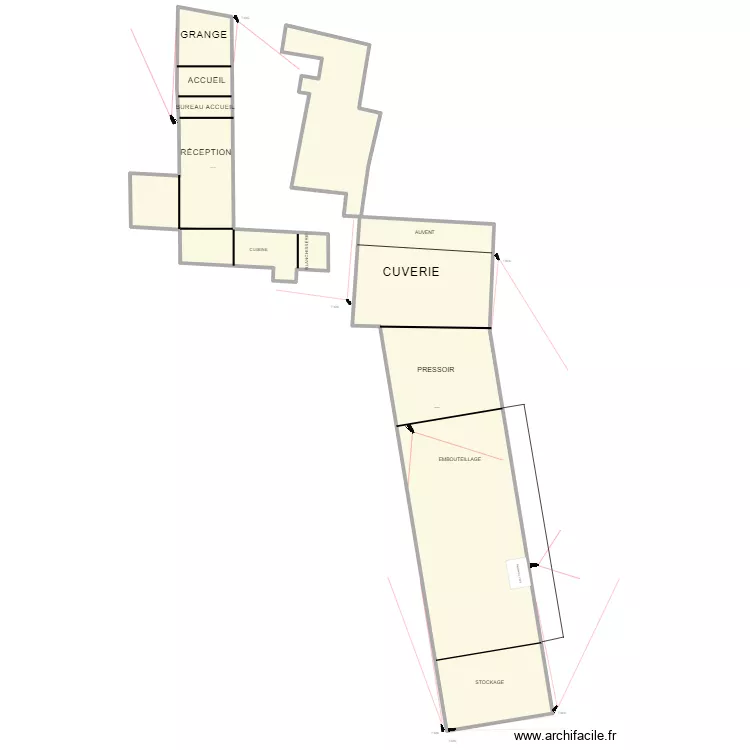 DOMAINE DAVENNE 89 PREHY. Plan de 