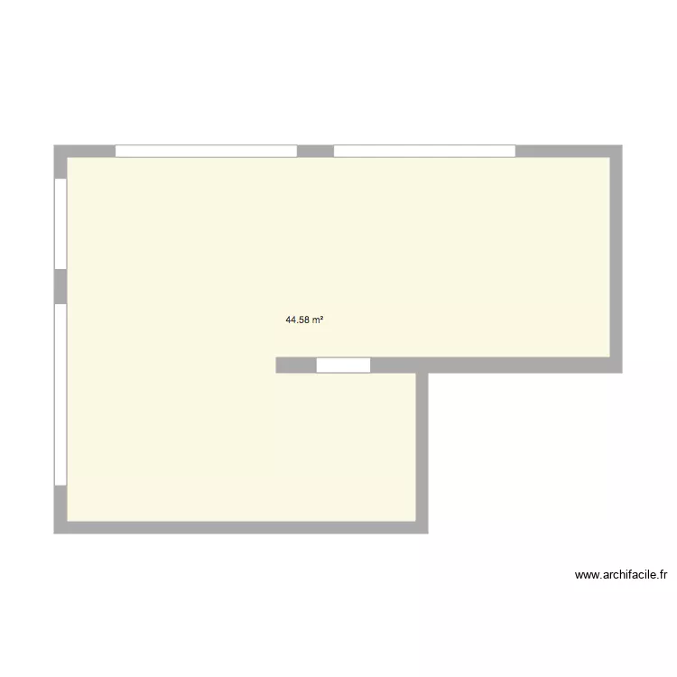 local palais. Plan de 