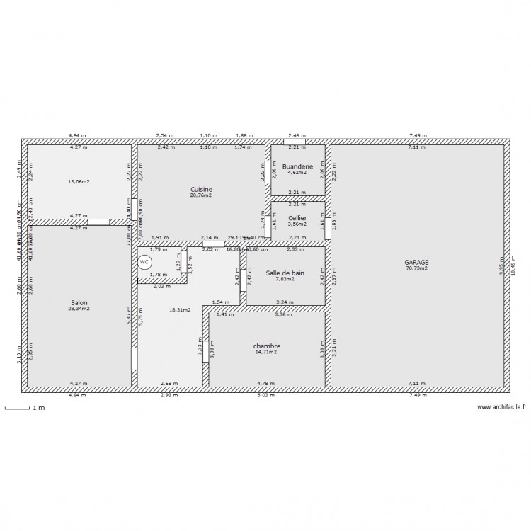 saint aulaye. Plan de 0 pièce et 0 m2