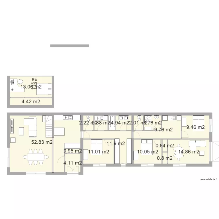 Maison la chaume 8. Plan de Maison la chaume 8. Plan de
