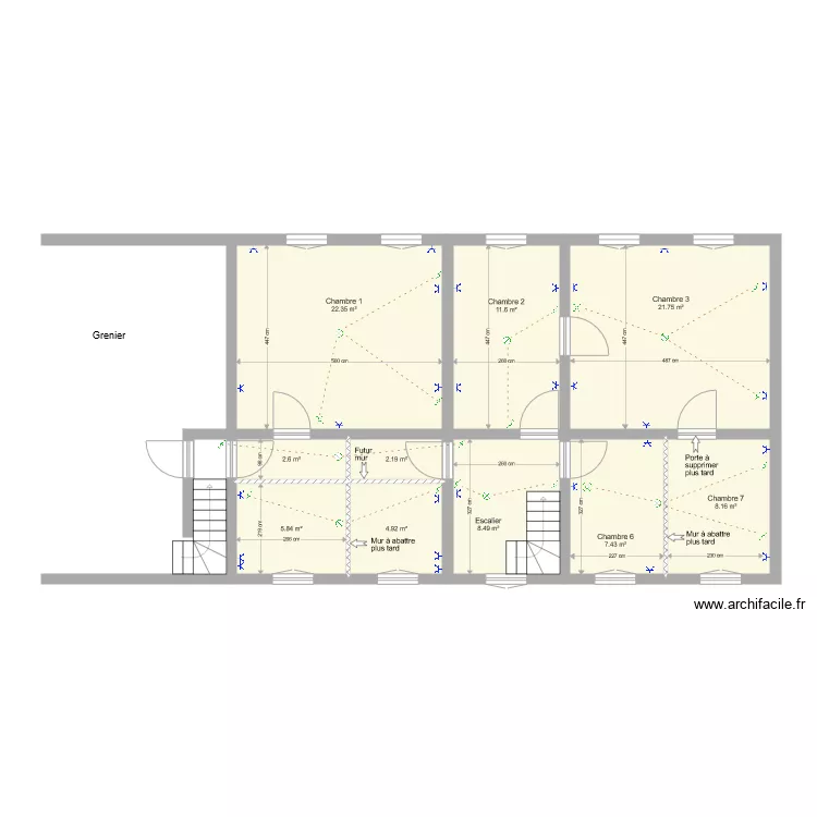 Lindageff étage electr. Plan de Lindageff étage electr. Plan de
