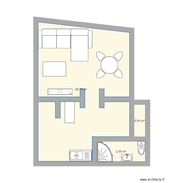 Sidney appartement. Plan de 0 pièce et 0 m2