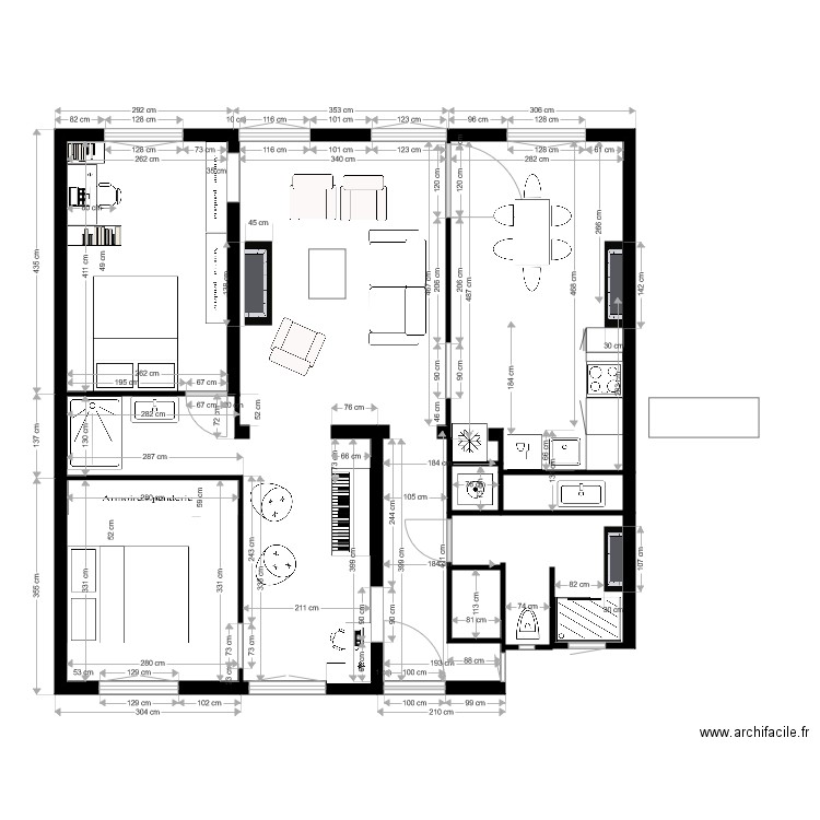 Colette Plan. Plan de 0 pièce et 0 m2