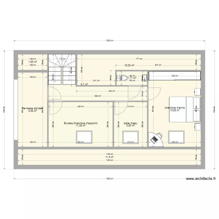 Aménagement étage au 4 oct 2021. Plan de Aménagement étage au 4 oct 2021. Plan de