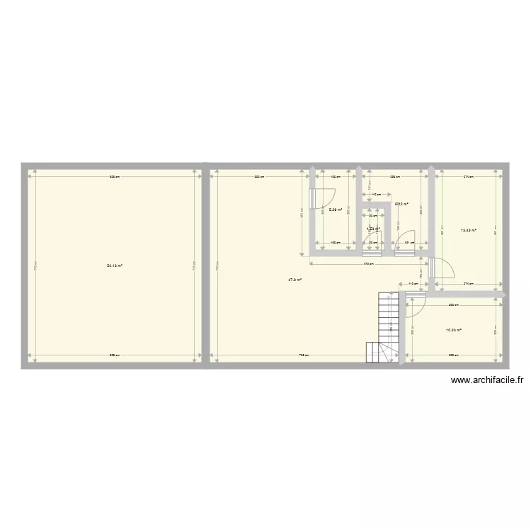 rdc maison 1. Plan de rdc maison 1. Plan de