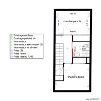 bartin etage projet&eacute; cloison