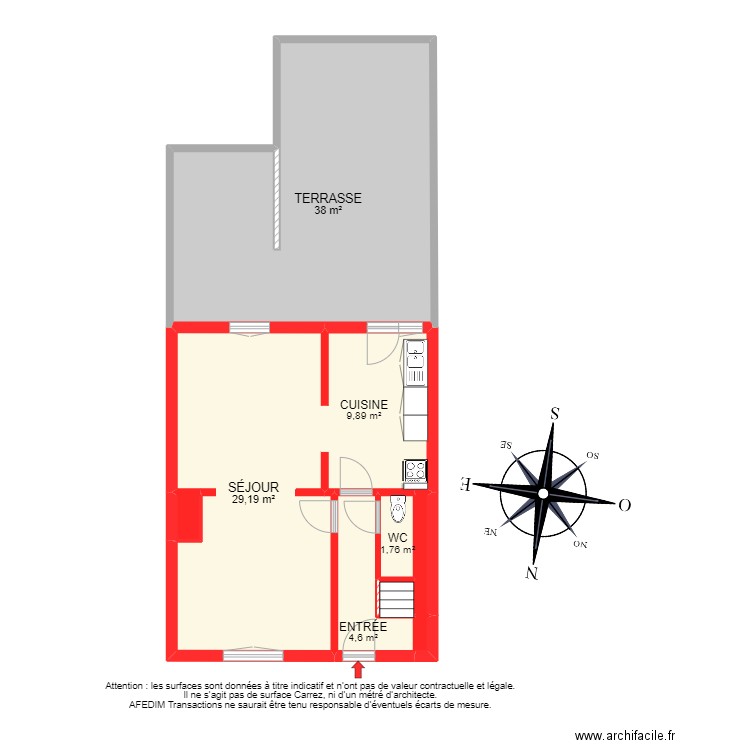 13716. Plan de 0 pièce et 0 m2