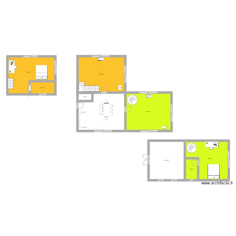 id&e 2. Plan de 8 pièces et 146 m2