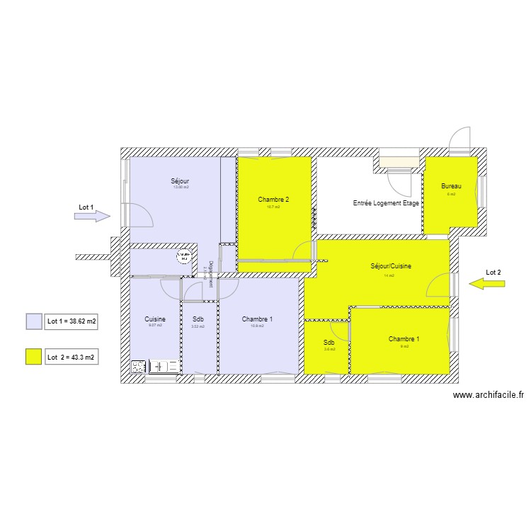 POLI 24 ter projet 5. Plan de 0 pièce et 0 m2