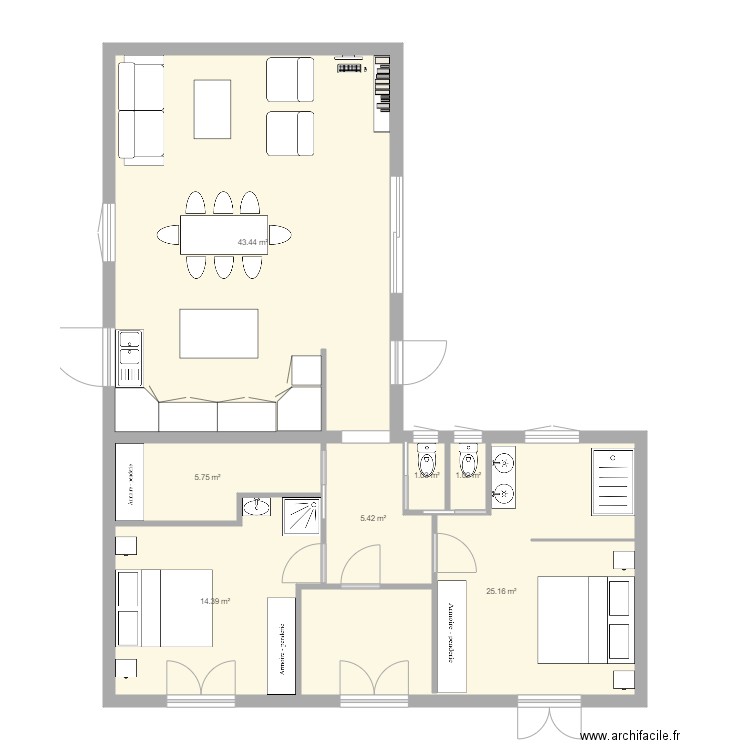 SOUGY 3. Plan de 0 pièce et 0 m2