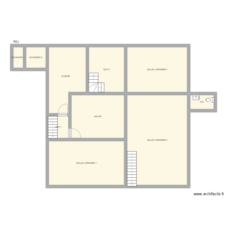 CASTELLIUM rdJ. Plan de 0 pièce et 0 m2