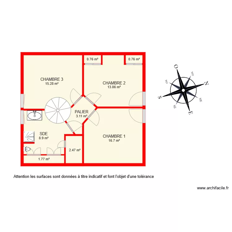 BI 5089 ETAGE. Plan de BI 5089 ETAGE. Plan de