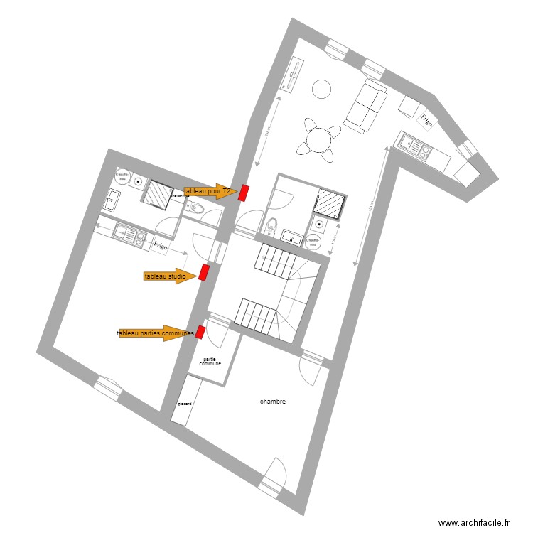 étage 4 pour enedis. Plan de 0 pièce et 0 m2