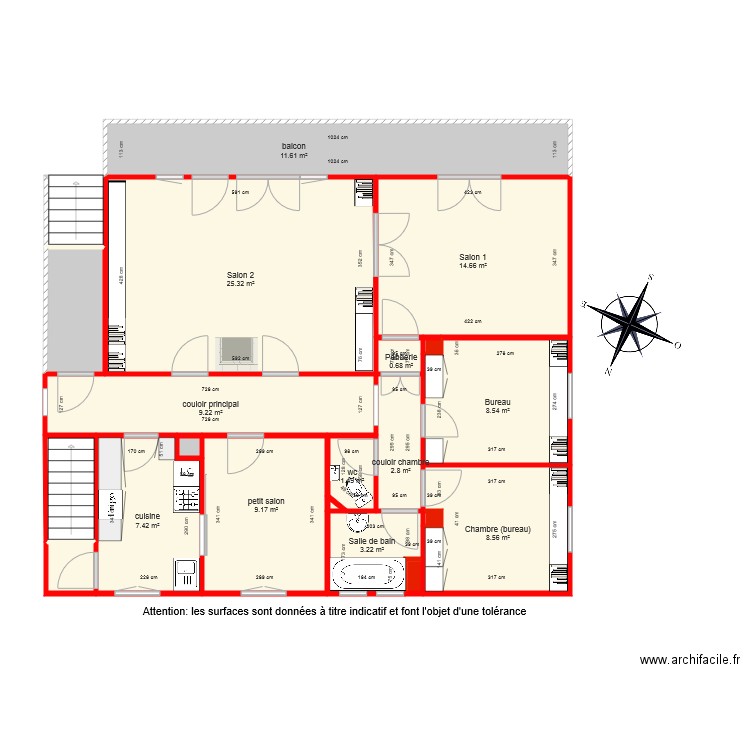 BI 4654 coté. Plan de 0 pièce et 0 m2