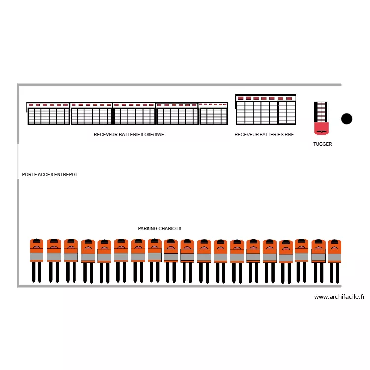 EASYDIS LIMOGES. Plan de 