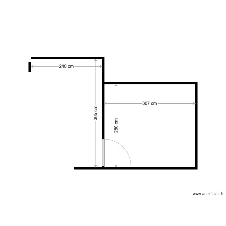 CUISINE NIZAS. Plan de 0 pièce et 0 m2