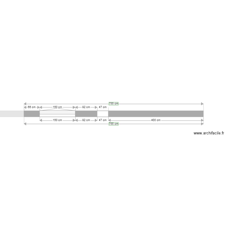 facade 2 83. Plan de 0 pièce et 0 m2