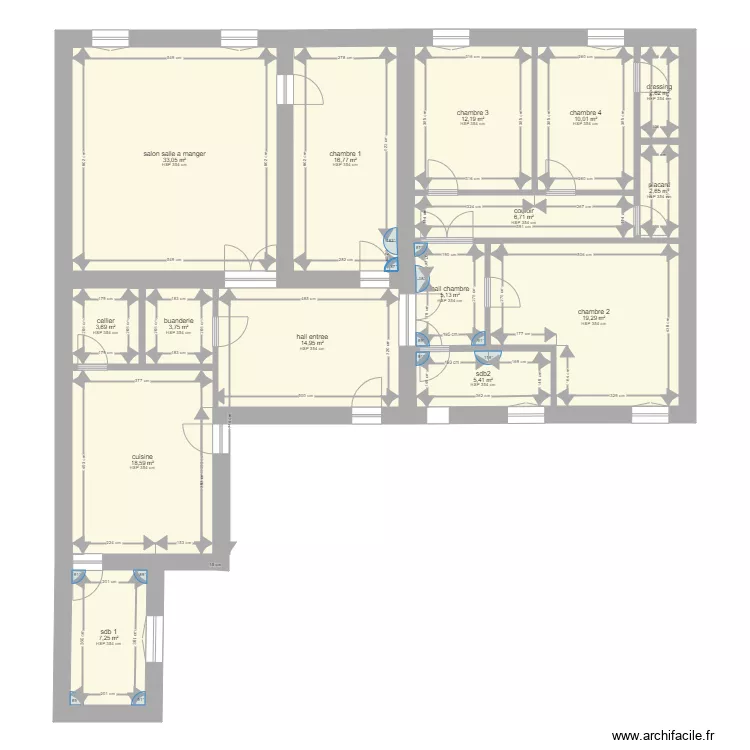 plan appart 180 m2. Plan de plan appart 180 m2. Plan de