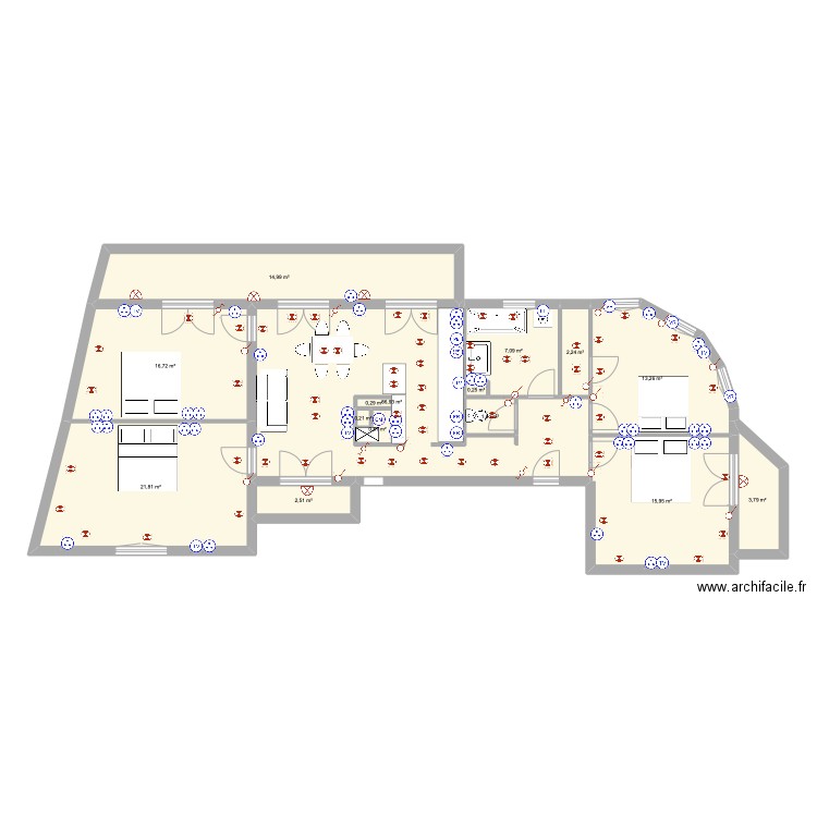 projet morin. Plan de 0 pièce et 0 m2