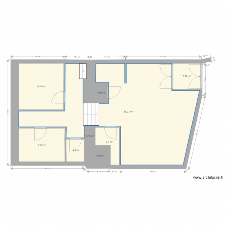 Plan RL RDC. Plan de 0 pièce et 0 m2