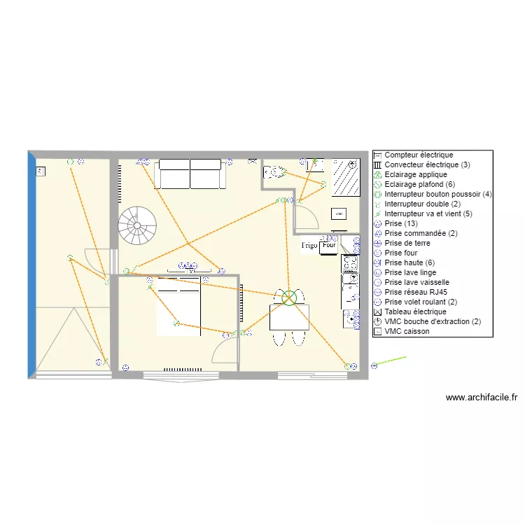 Melay RDC. Plan de Melay RDC. Plan de