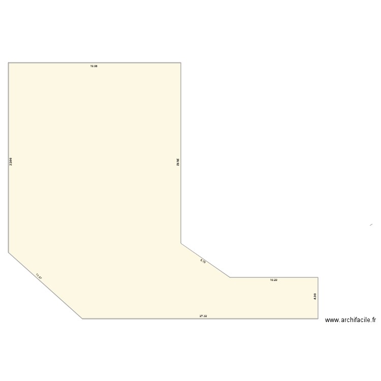 BONNEFOY. Plan de 0 pièce et 0 m2