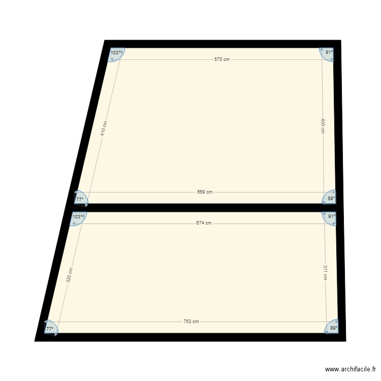 rommelaere extension. Plan de 0 pièce et 0 m2