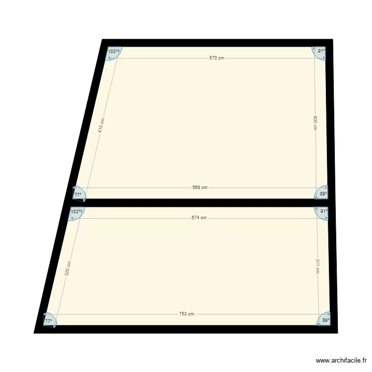 rommelaere extension. Plan de 