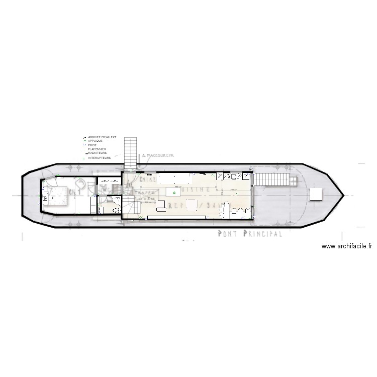 PLAN ELEC PONT. Plan de 0 pièce et 0 m2