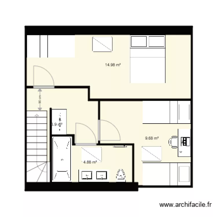 A ETAGE PLAN B BATIBAL. Plan de A ETAGE PLAN B BATIBAL. Plan de