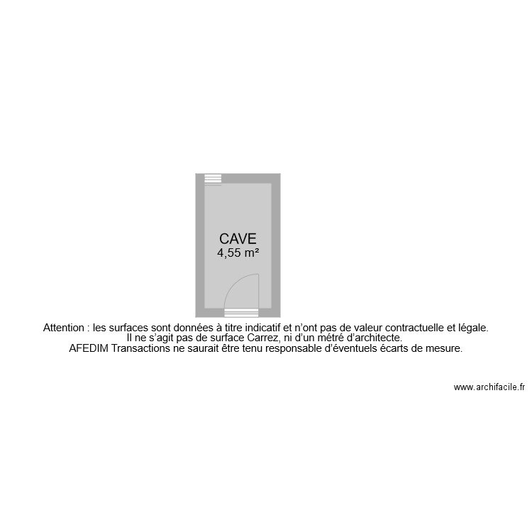 BI 8458 CAVE. Plan de 0 pièce et 0 m2