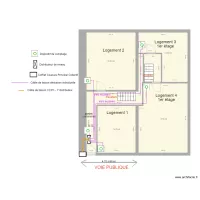plan de masse ENEDIS 4 unit&eacute;s 1 SG