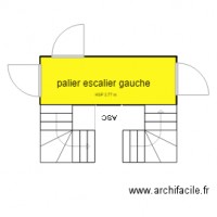 palier escalier gauche immeuble 3 vincennes