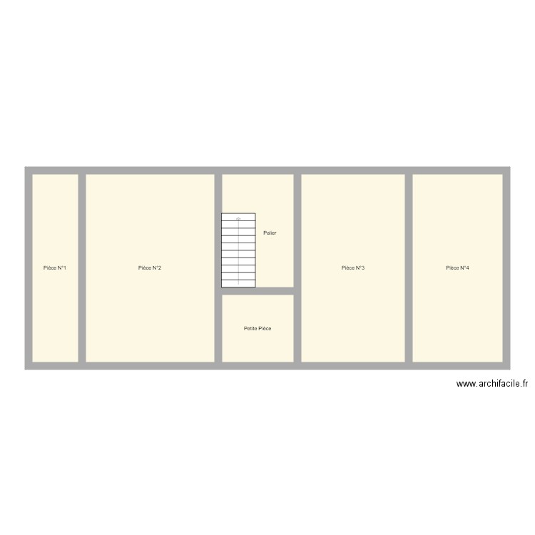 Croquis HUGUET Grenier. Plan de 0 pièce et 0 m2