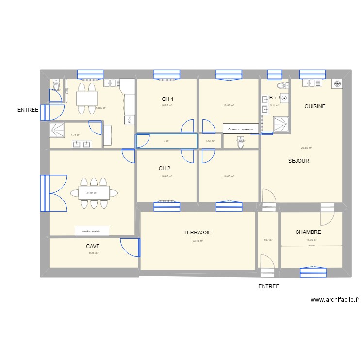  MOUTET PROJET 3. Plan de 0 pièce et 0 m2