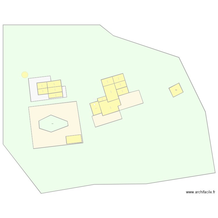 Terrain pour réseaux. Plan de 0 pièce et 0 m2