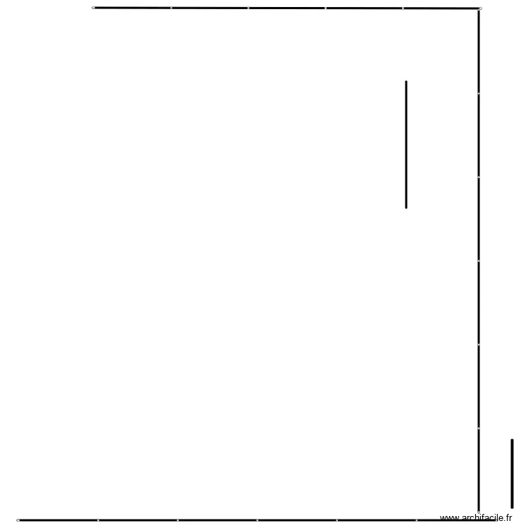 Plan gardes corps terrasse 1. Plan de 