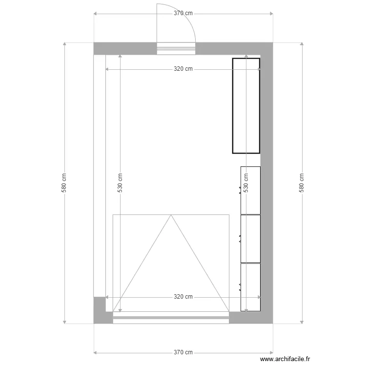 plan garage. Plan de 