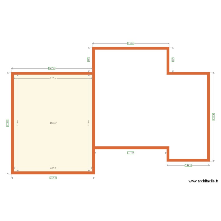 huguet 2. Plan de 0 pièce et 0 m2