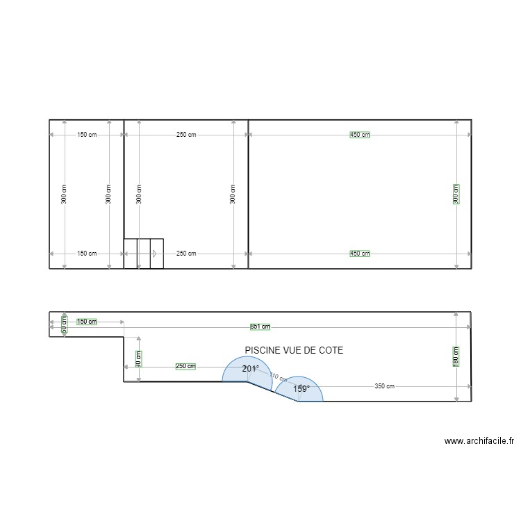 PLAN PISCINE. Plan de 0 pièce et 0 m2