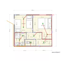 CH 1 CH 2 SDB WC LA COUE ELEC