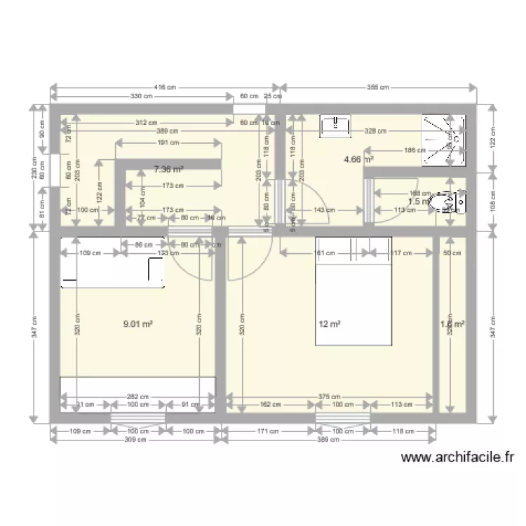 étage. Plan de étage. Plan de