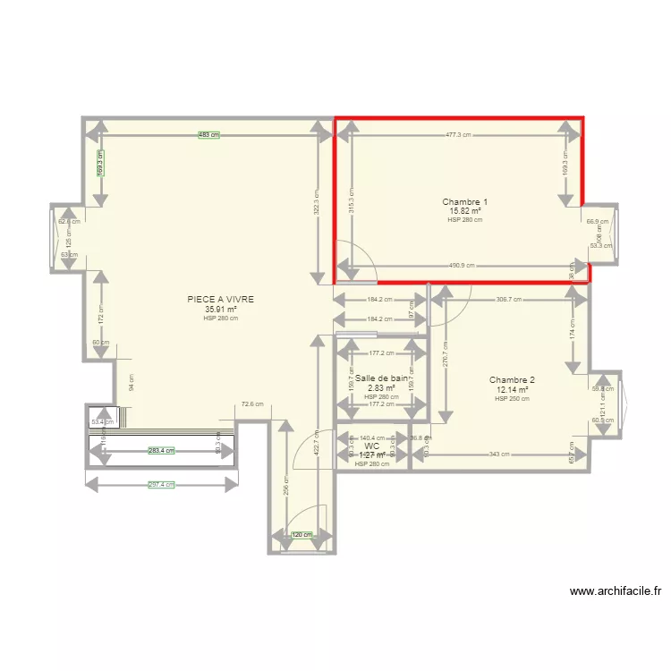 FONCIA TIMBAUD 2C12. Plan de 